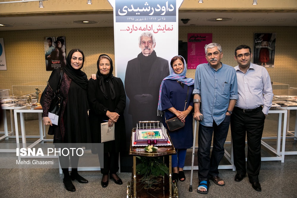 مراسم بزرگداشت زندهیاد داود رشیدی در تئاتر شهر