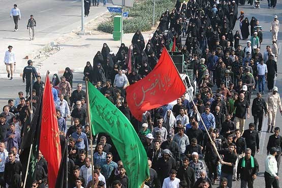 زائران مسیحی در راهپیمایی اربعین حسینی
