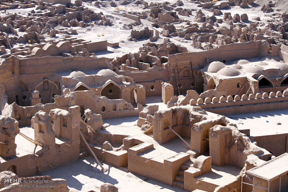 تصاویر دیدنی از ارگ بم