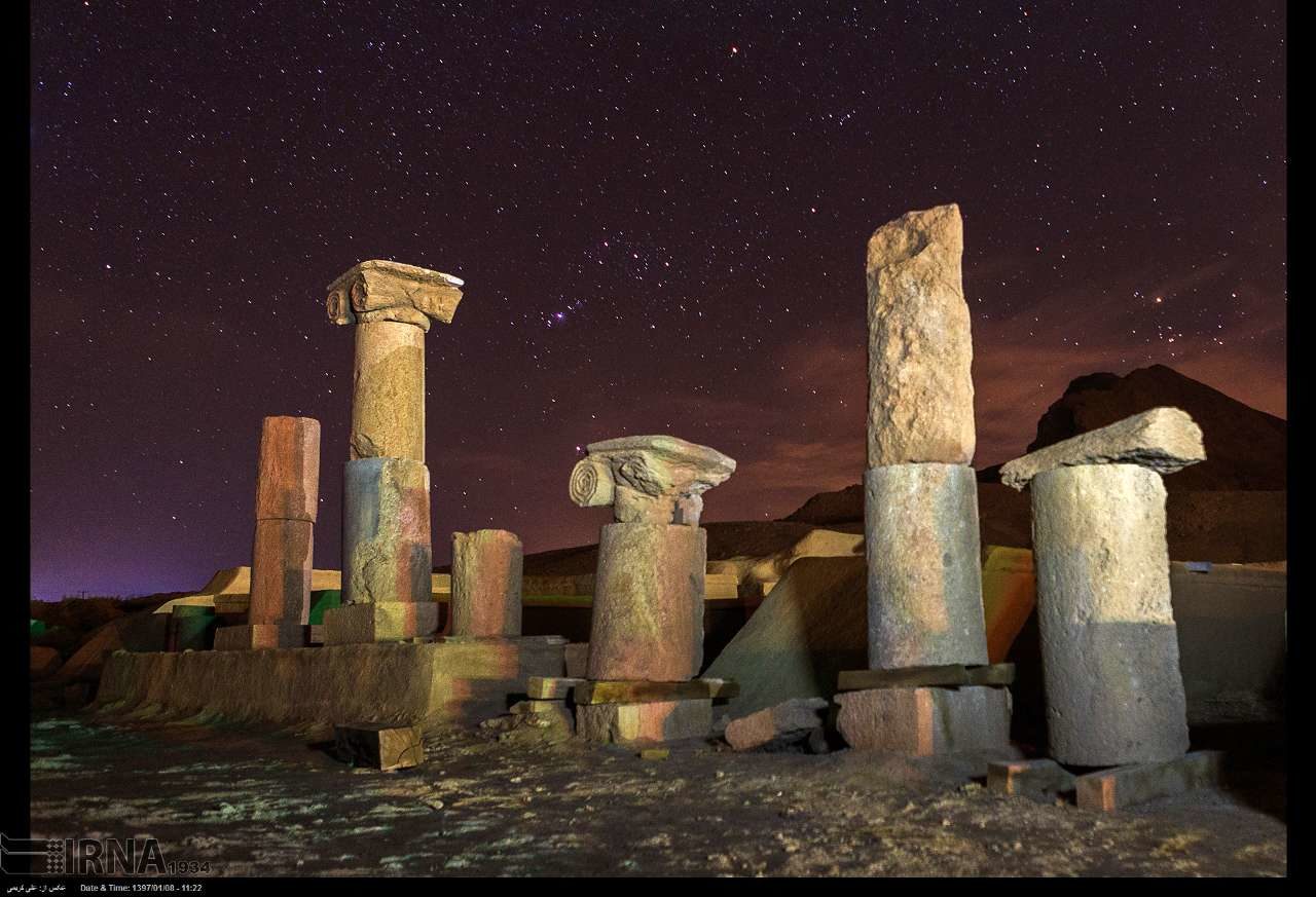 ستونهای سنگی «خورهه»