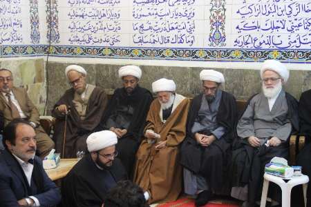 بزرگداشت آیت‌الله شاهرودی در نجف باحضور مراجع