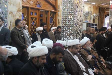 بزرگداشت آیت‌الله شاهرودی در نجف باحضور مراجع