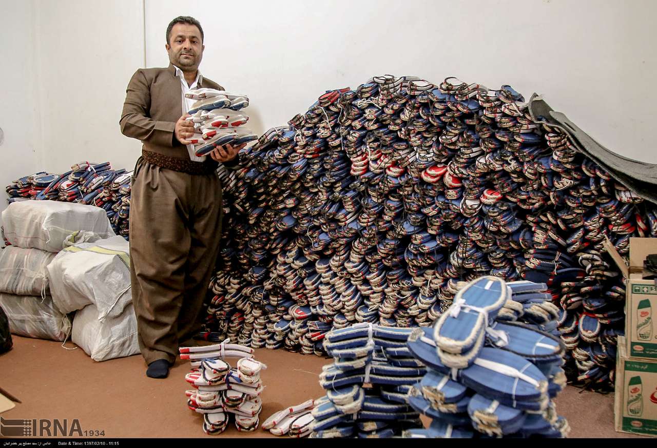 «کلاش» بافی در مریوان