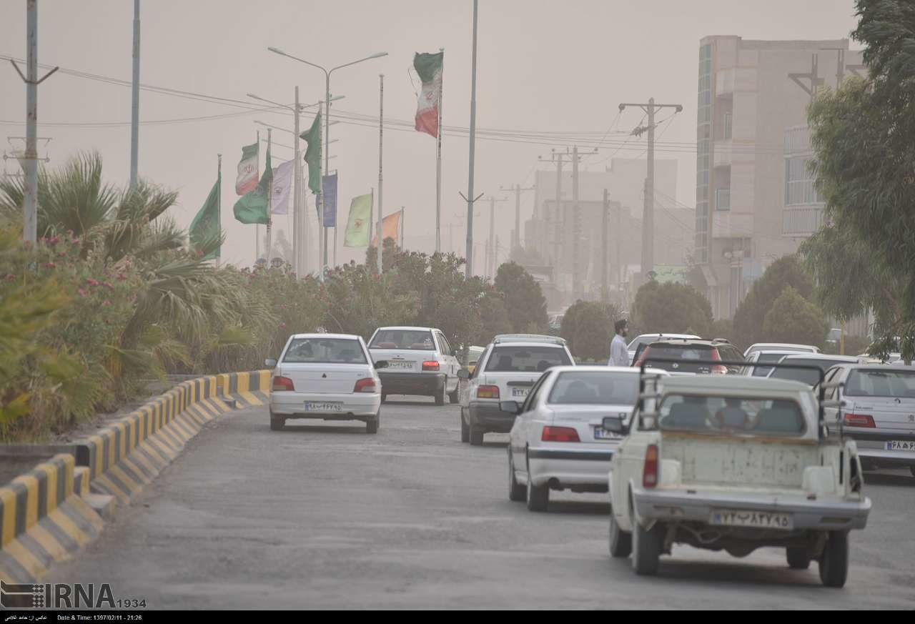طوفان شن در زابل‎