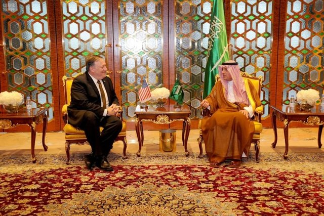 پمپئو با الجبیر دیدار کرد