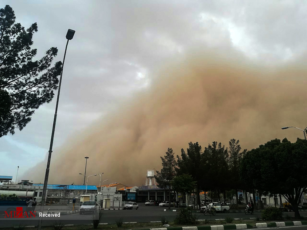 طوفان در سبزوار