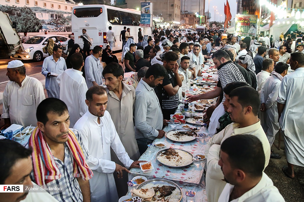 نجف به وقت افطار