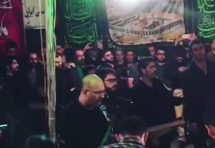 مداحی محمد بحرانی در هیات خوزستانی‌ها