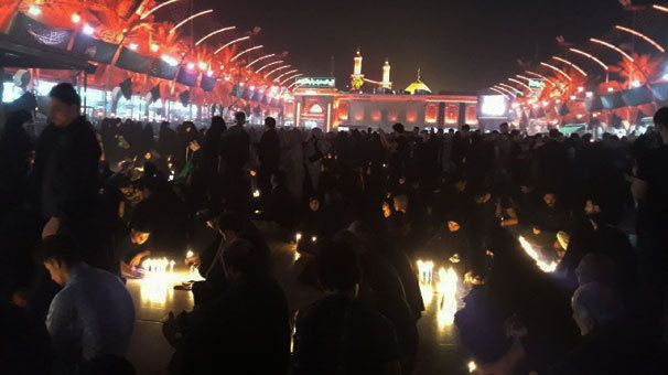 شام غریبان کربلا و یاران حسین در بین‌الحرمین