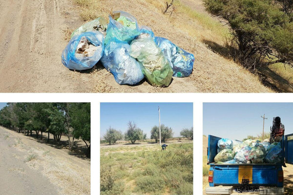 جمعآوری زباله، مجازات شکارچی متخلف در قزوین