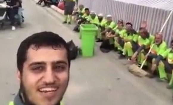 پیام جالب پاکبان مسیر زائران اربعین حسینی