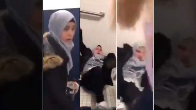 ضرب و شتم دختر سوری در آمریکا به دلیل حجاب