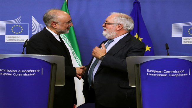 EU and Iran affirm support for nuclear deal