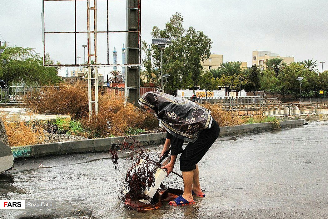 بارندگی و سیلاب در بندرعباس