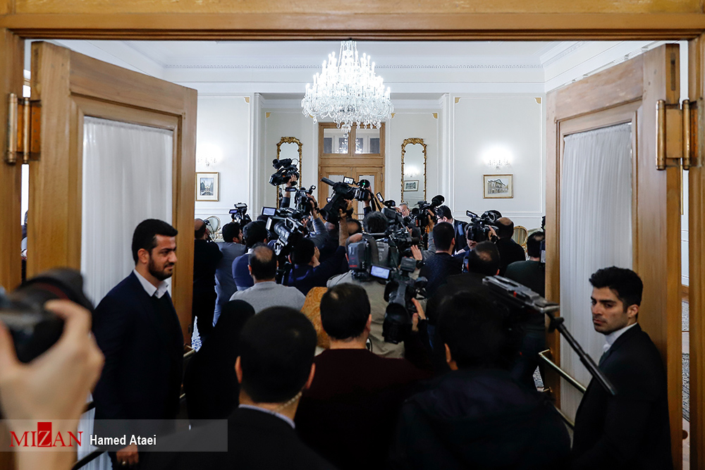 دیدار مسئول سیاست خارجی اتحادیه اروپا با ظریف