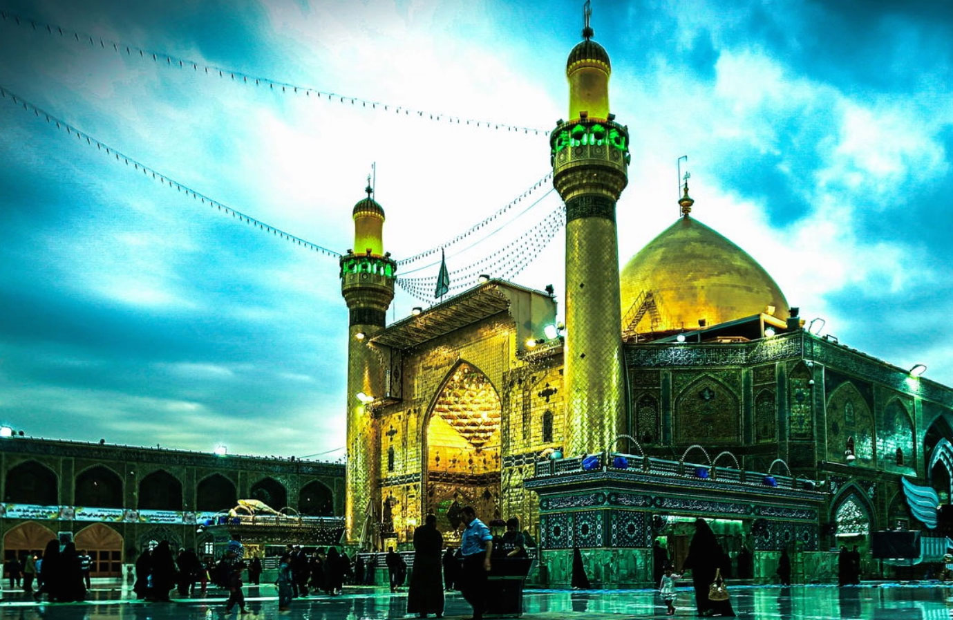 حال و هوای حرم امام علی (ع)