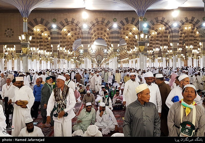 مسجد النبی در مدینه منوره