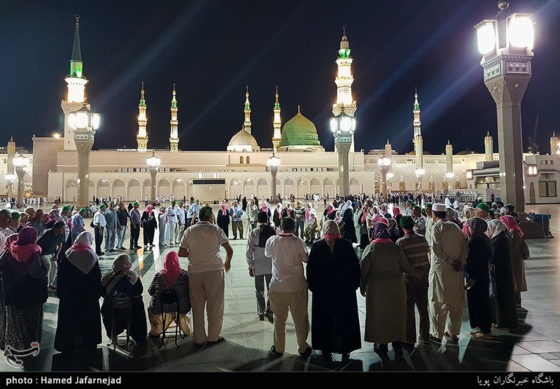 مسجد النبی در مدینه منوره