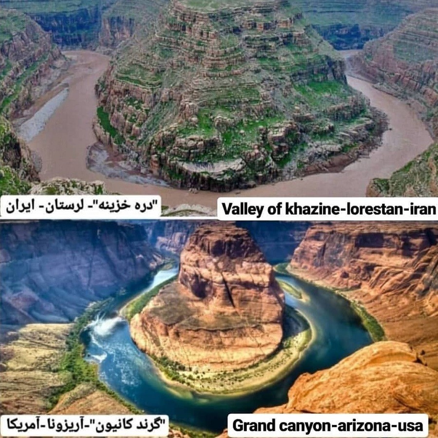 ۱۰ شباهت ایران با برترین جاذبه‌های جهان