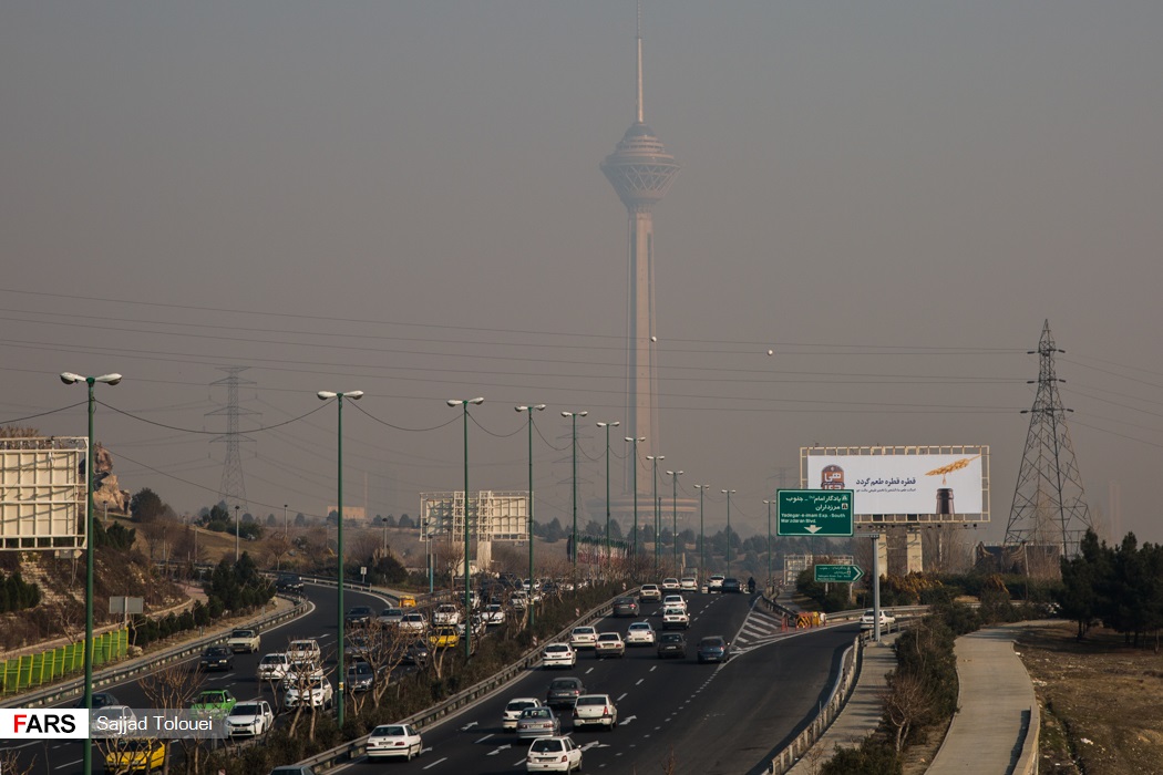 هوای دودی تهران