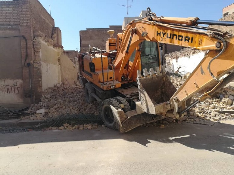 خانه احمد محمود با خاک یکسان شد
