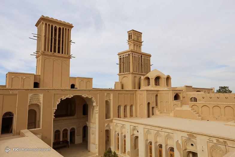 خنکای بادگیرها در دل کویر