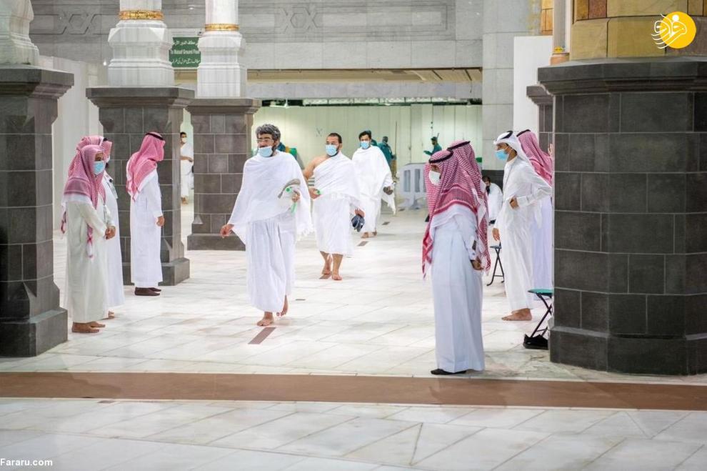 آغاز مراسم حج عمره