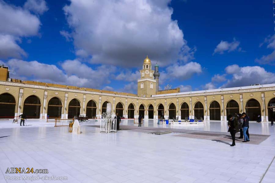 تصاویری دیدنی از مسجد کوفه