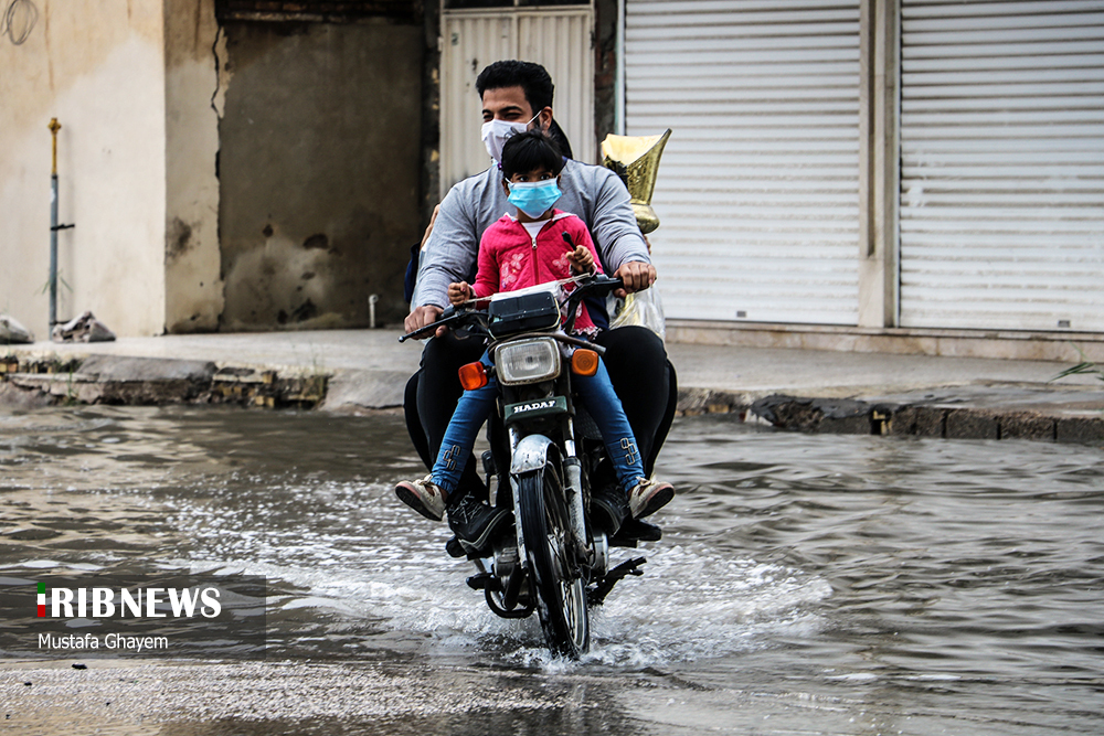 آبگرفتگی معابر آبادان