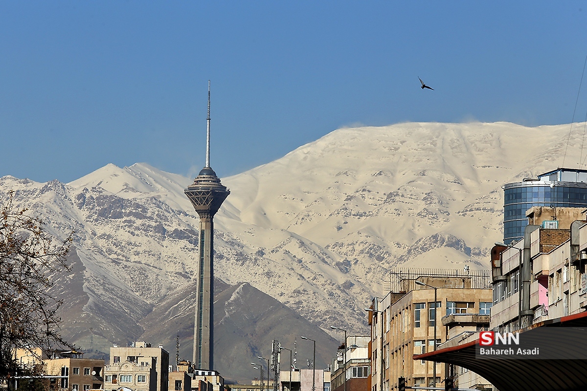 هوای زمستانی تهران
