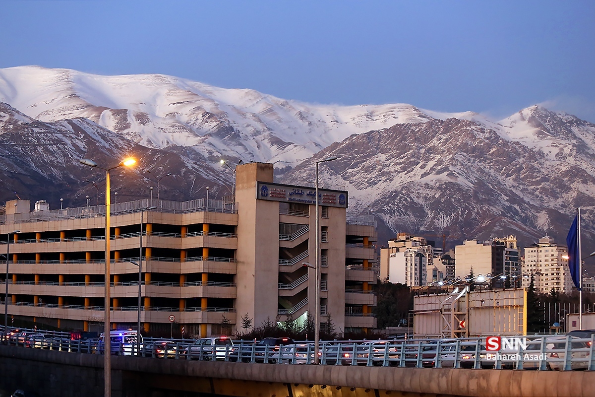 هوای زمستانی تهران