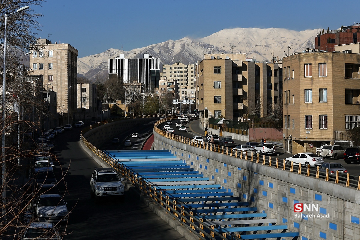 هوای زمستانی تهران