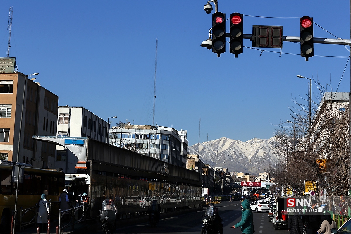 هوای زمستانی تهران