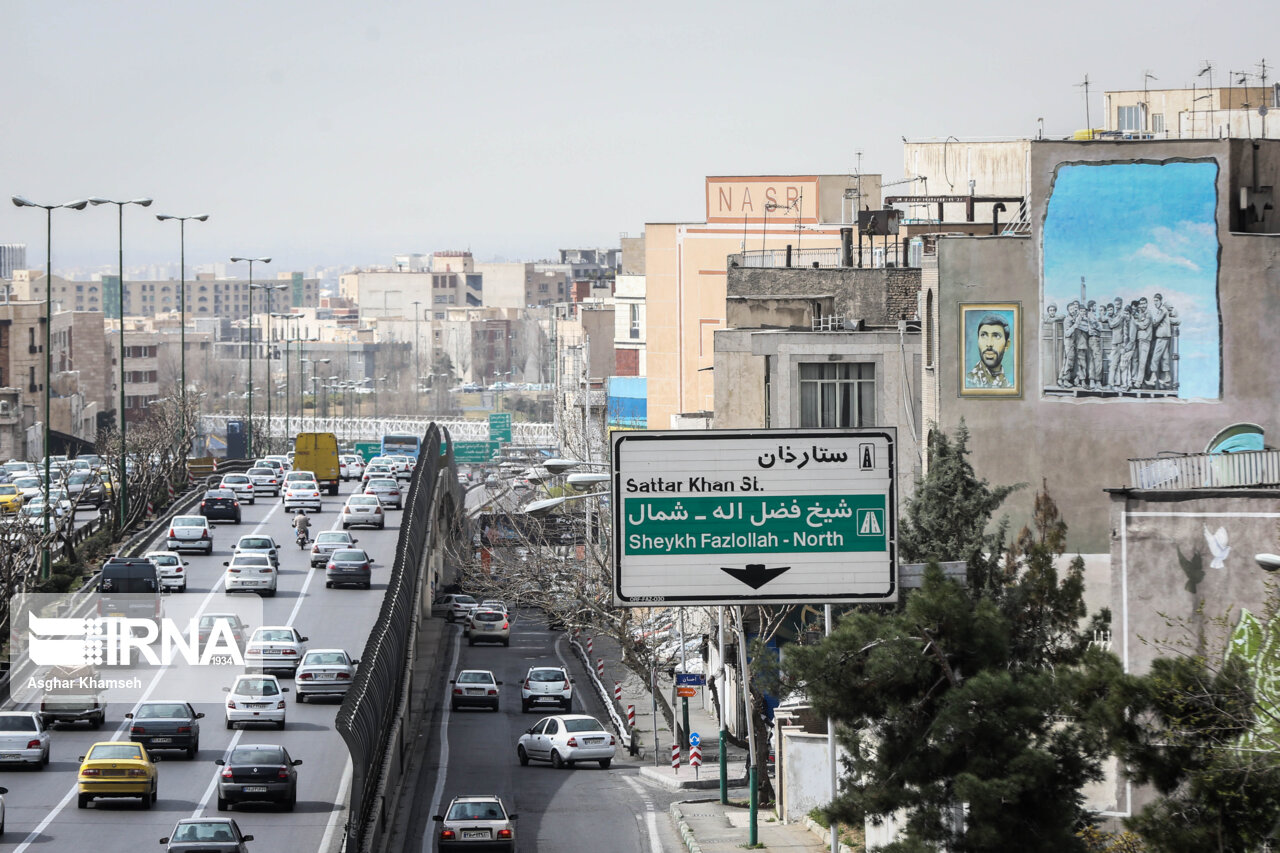 تصویر شهدا در شهر