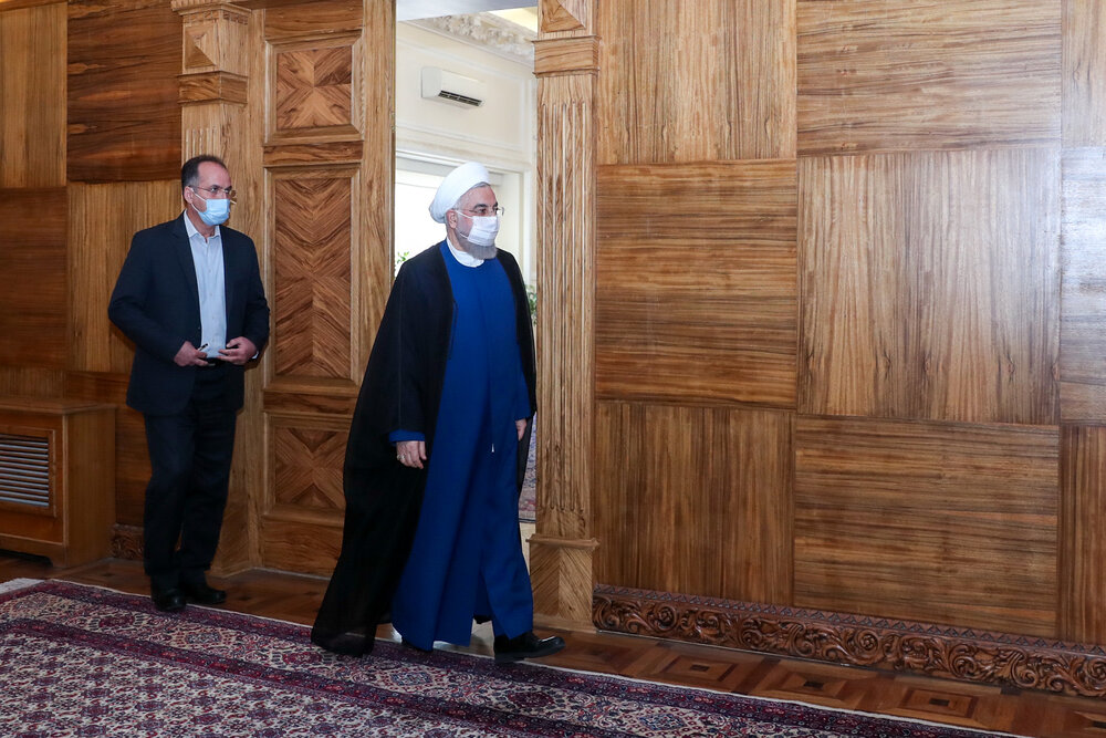 دومین دیدار روحانی با رییس جمهور منتخب