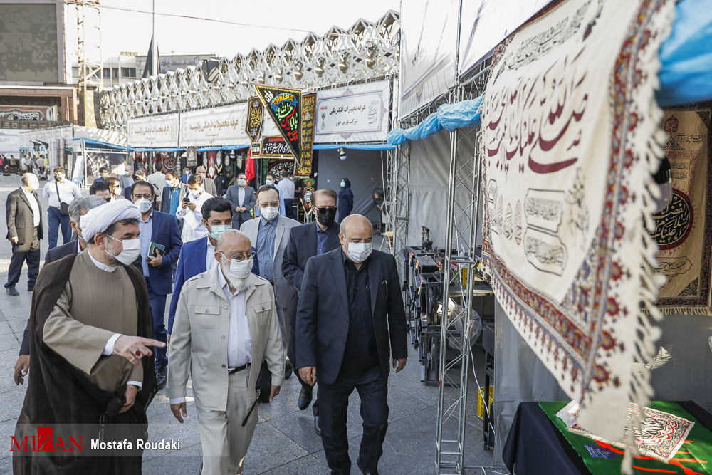 آیین افتتاح نمایشگاه " عطر سیب "