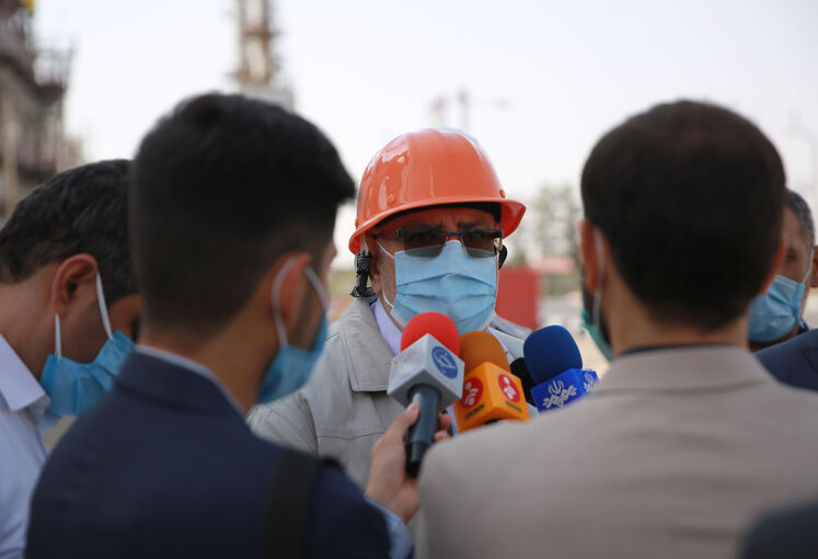 بازدید وزیر نفت از پالایشگاه تهران