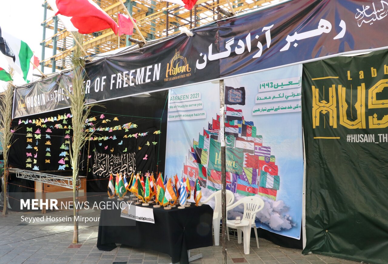 برپایی مواکب در مشهد