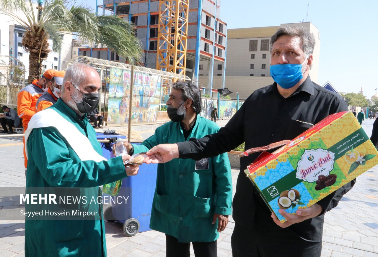 برپایی مواکب در مشهد