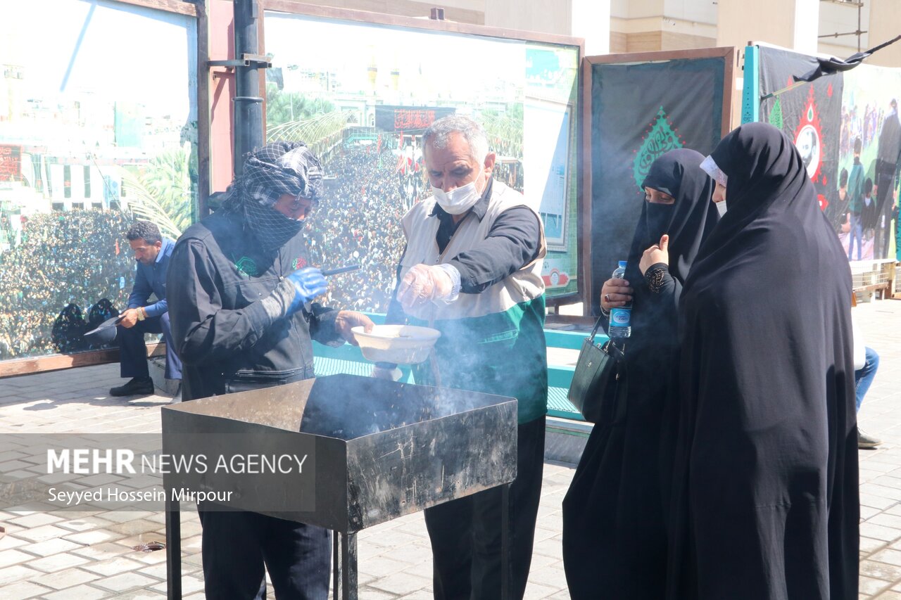 برپایی مواکب در مشهد