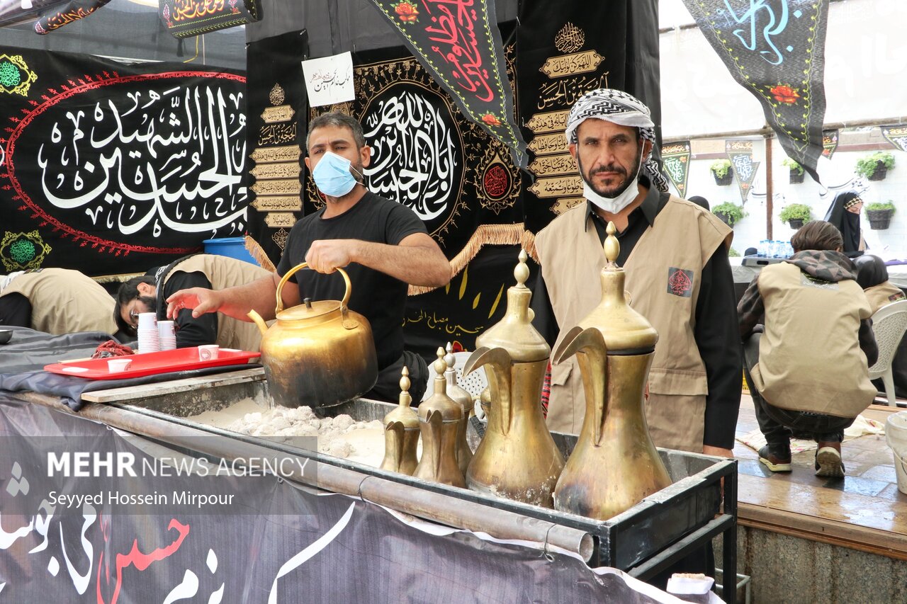 برپایی مواکب در مشهد
