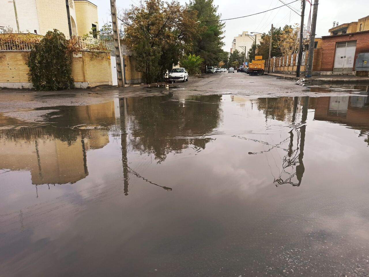 آبگرفتگی خیابانهای کرمان