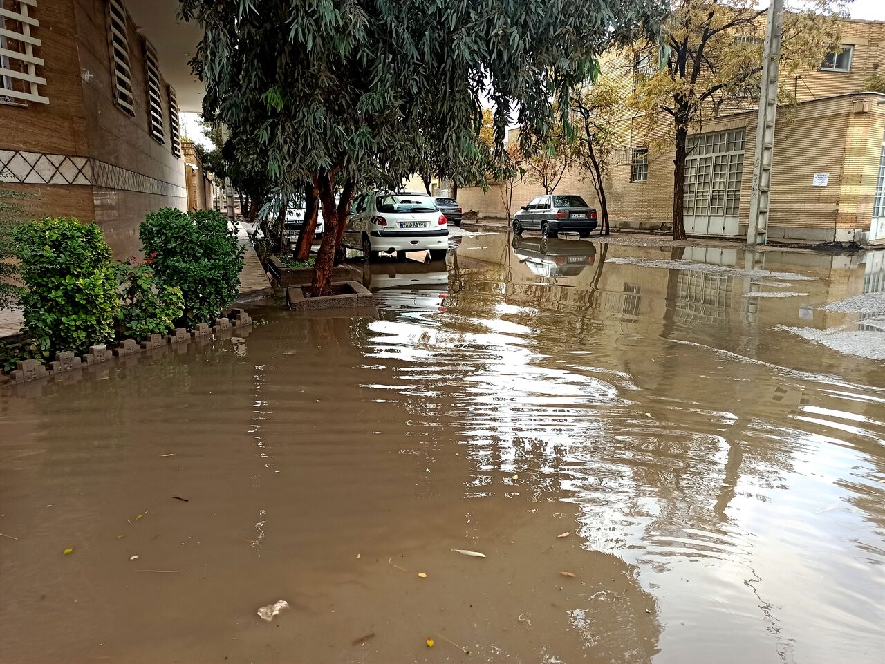 آبگرفتگی خیابانهای کرمان
