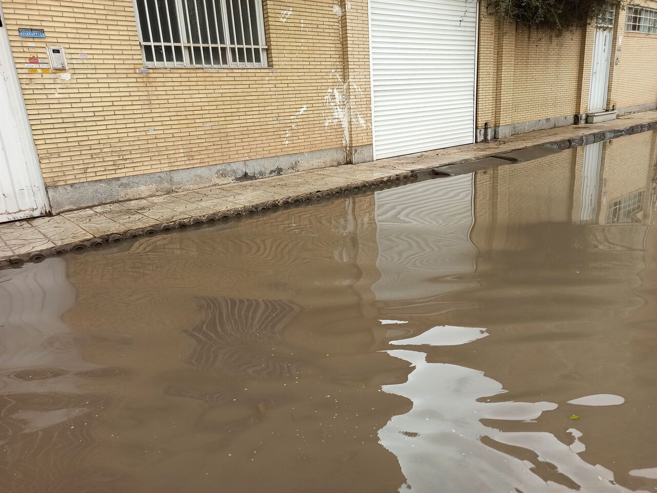 آبگرفتگی خیابانهای کرمان