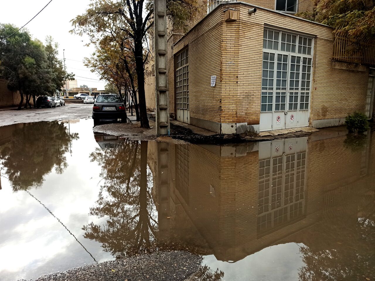 آبگرفتگی خیابانهای کرمان
