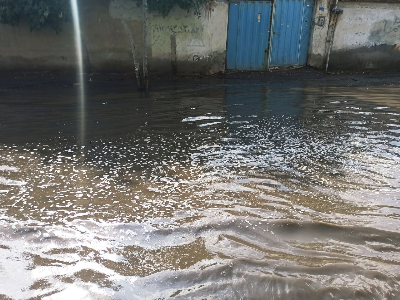 آبگرفتگی خیابانهای کرمان