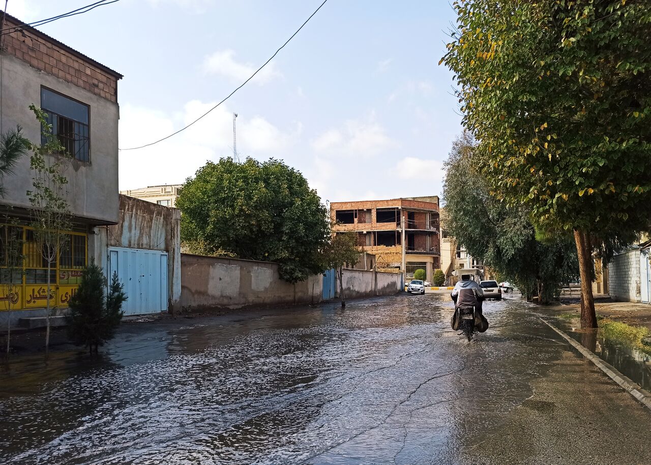 آبگرفتگی خیابانهای کرمان