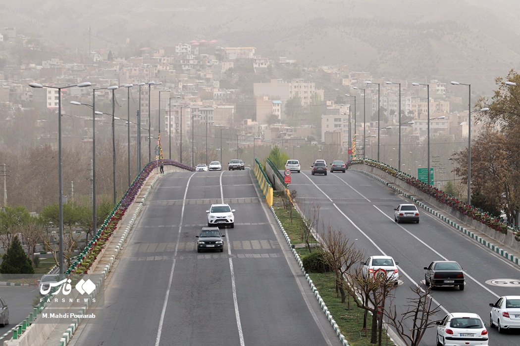 آلودگی هوا در استانها