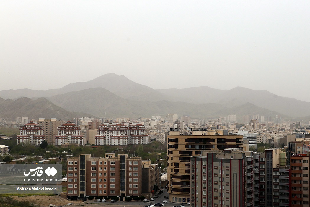 آلودگی هوا در استانها