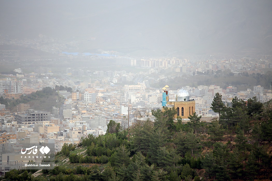 آلودگی هوا در استانها